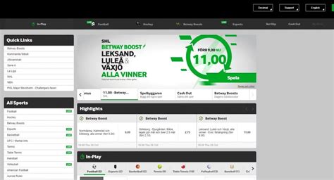 betway sverige logga in